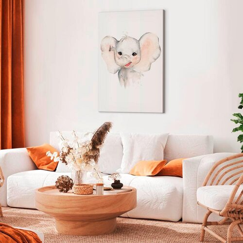 Artgeist Slika Na Platnu Happy Elephant Slike