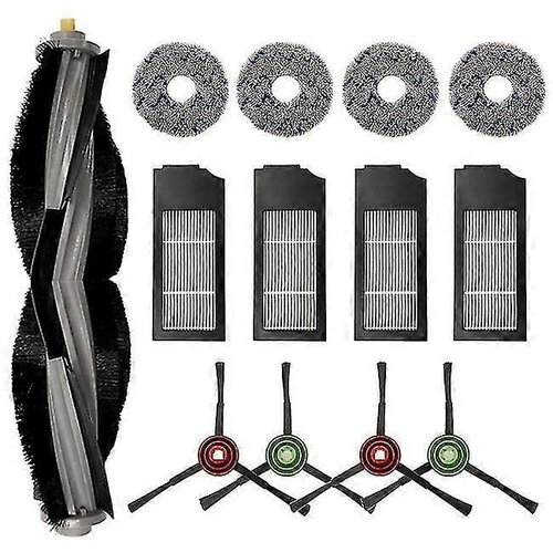 INORCO Rezervni deli Glavna krtača Stranske krtače Hepa filter Združljiv Ecovacs X1 Turbo - Dodatki za robotski sesalnik Omni, (21853298) Slike