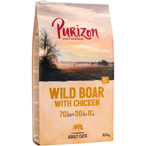 Purizon Adult divlja svinja i piletina - bez žitarica - 6,5 kg