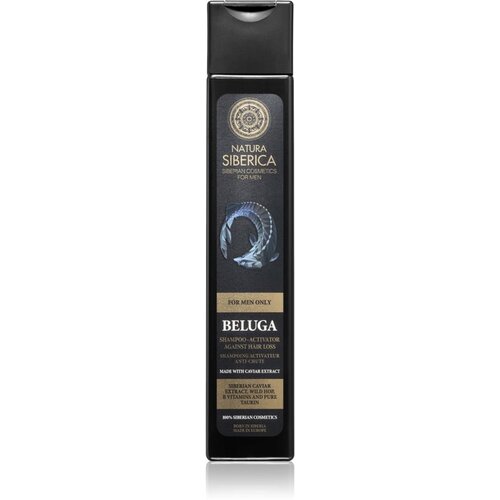 Natura Siberica For Men Only &amp;scaron;ampon proti redčenju in izpadanju las za mo&amp;scaron;ke 250 ml Slike