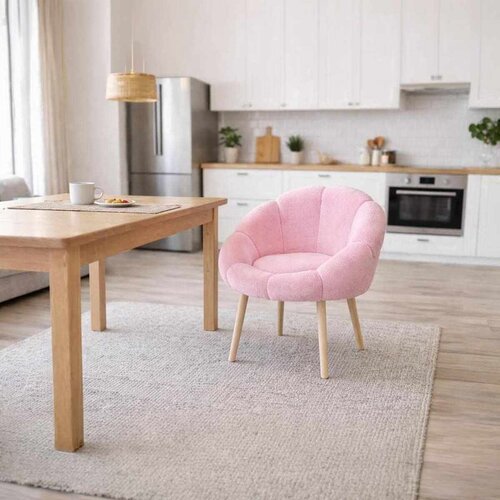 Atelier Del Sofa Papatya - Pink Pink Wing Chair Slike