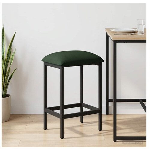 vidaXL Barska stolica Tamnozelena 40 x 32 x 74 cm Konstruirano drvo - Tamnozelena 1 40 x 32 x 74 cm Cene