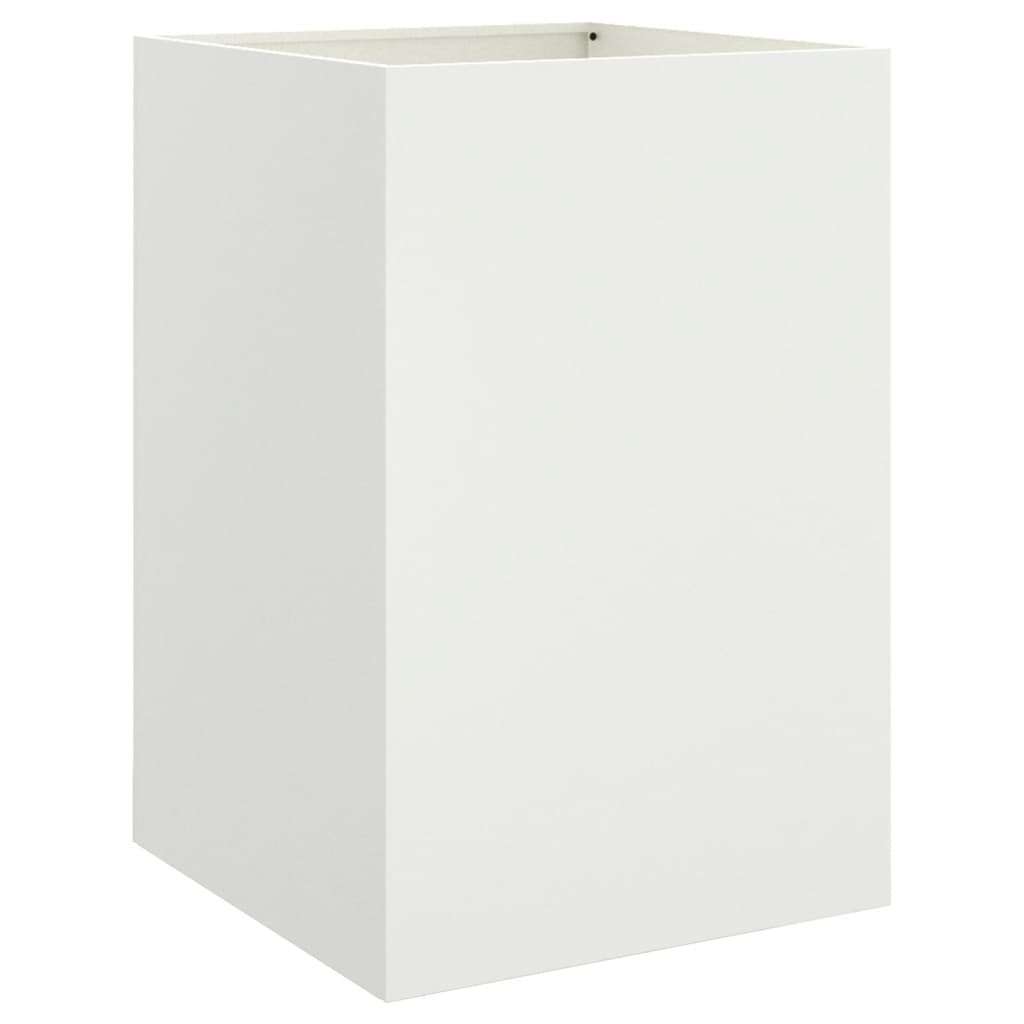 VidaXL Sadilica bijela 52 x 48 x 75 cm od hladno valjanog čelika Slike