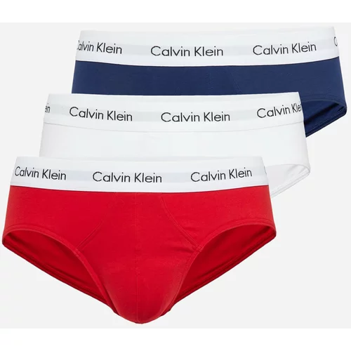Calvin Klein Underwear Slip kraljevsko plava / crvena / crna / bijela