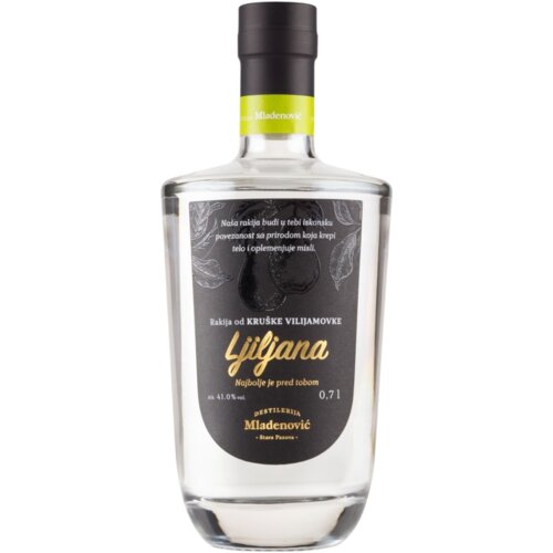 Mladenović Rakija Ljiljana Vilijamovka 41% vol, 700ml Cene