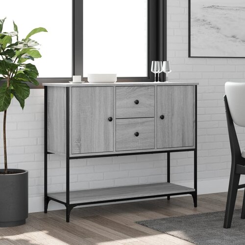 vidaXL Komoda boja hrasta sonome 100x36x85 cm konstruirano drvo Cijene