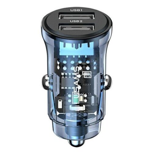 Usams ŁAD. SAM. C31 3A 2XUSB-A FAST CHARGE NIEBIESKI/BLUE CC162CC02 (US-CC162), (22007293) Cene
