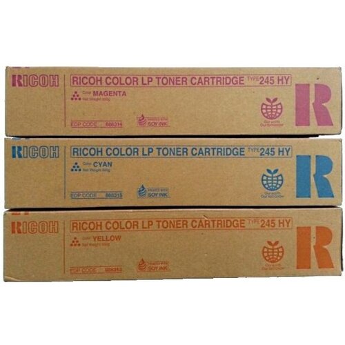  Ricoh Type 245 komplet barvnih tonerjev 3 x 15000 strani - POSEBNA AKCIJA! Slike