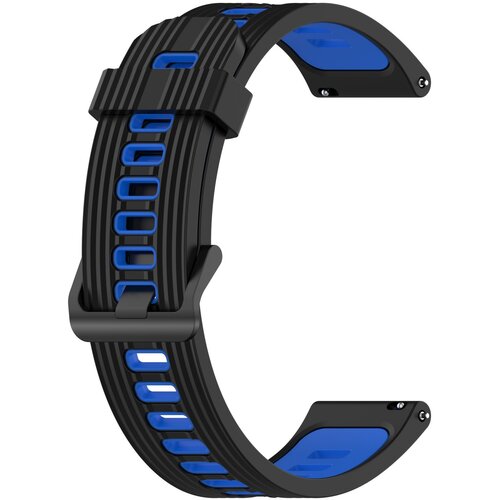 INF Eleganten silikonski pašček za GT Runner Blue+Black, (22131661) Cene