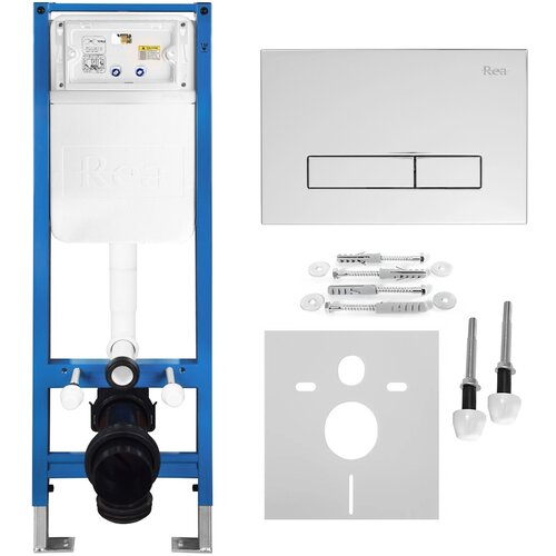Rea Podometni Set za WC 024N z Gumbom HD Chrome Cene
