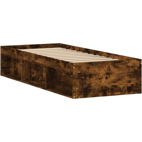  Kreveta boja hrasta 75 x 190 cm mali za jednu osobu Slike