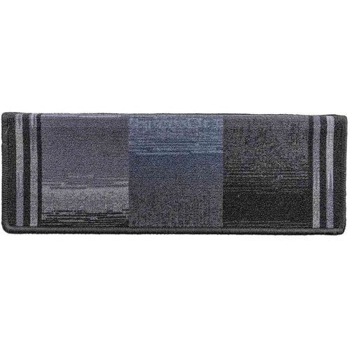  Samoljepljivi otirači za stepenice 15 kom 65x21x4 cm crno-sivi Slike