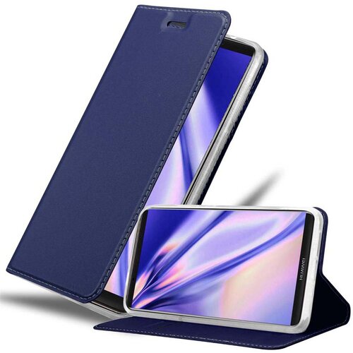 Cadorabo Ohi&scaron;je, združljivo z Huawei MATE 10 PRO v klasična temno modra - Za&scaron;čitni ovitek z magnetnim zapiranjem, stoječo funkcijo in režo za kartice, (20561277) Cene
