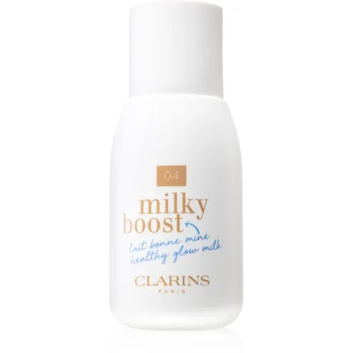 Clarins Milky Boost tonirano mleko za poenotenje tona kože odtenek 04 Milky Auburn 50 ml