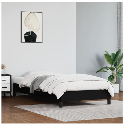  Okvir Za krevet crni 100x200 cm od umjetne kože Cene