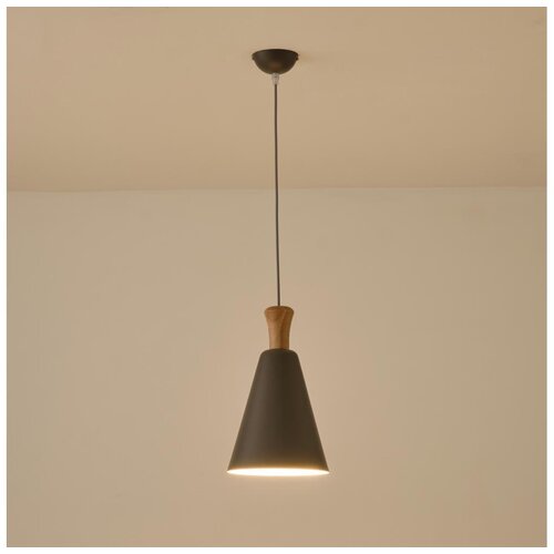  Visilica na sajli SIMPLO 1xE27/15W/230V siva prečnik 20 cm Cene