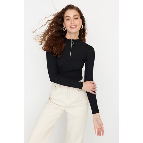 Trendyol Blouse - Black - Slim fit Slike