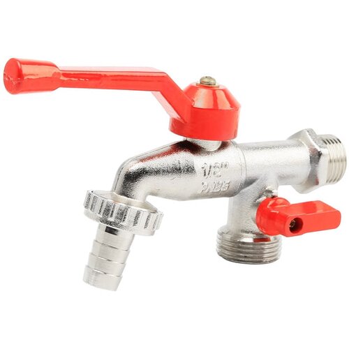 Magnum Slavina 1/2&amp;quot; sa ALU ručkom, dva izlaza 3/4&amp;quot; i metalnim priključkom za crevo (3190-1/2) Slike