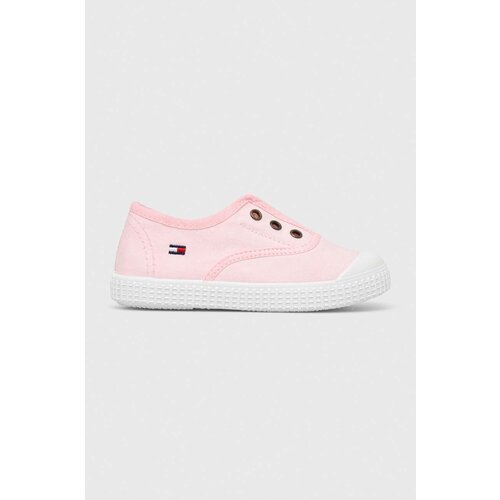 Tommy Hilfiger Dječje tenisice boja: ružičasta Slike