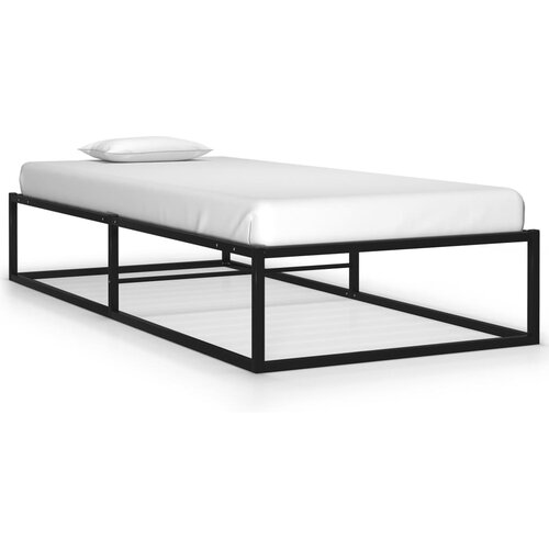 Furnova Posteljni okvir črn kovinski 100x200 cm, (21931584) Slike