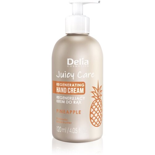 Delia Cosmetics Juicy Care Pineapple regenerirajuća krema za ruke 120 ml Cijene