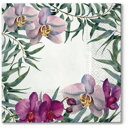 Salvete Serviete za decoupage Elegant Orchid - 1 kos (Serviete za decoupage)