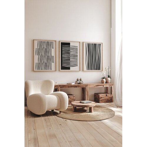 Wallity slika 3Dartsoho78, 3 dijela, 33 x 48 cm Cijene