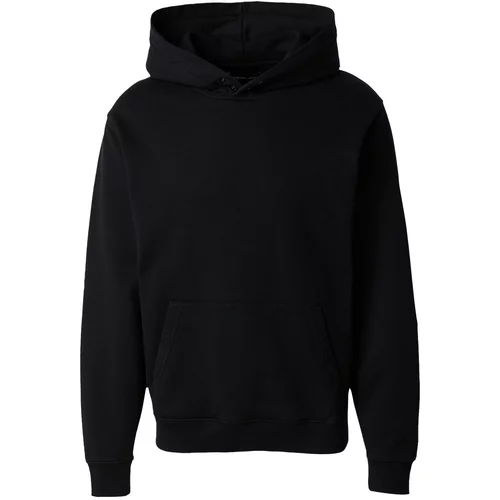 Replay Sweater majica crna / bijela