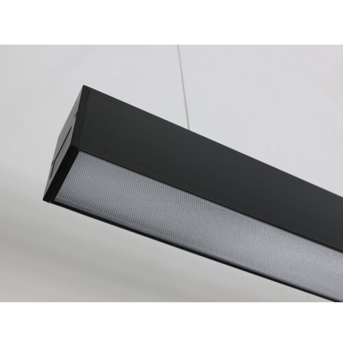  LED luster na sajli LED/55W/230V 3000/4000/6500K 120 cm crni Slike