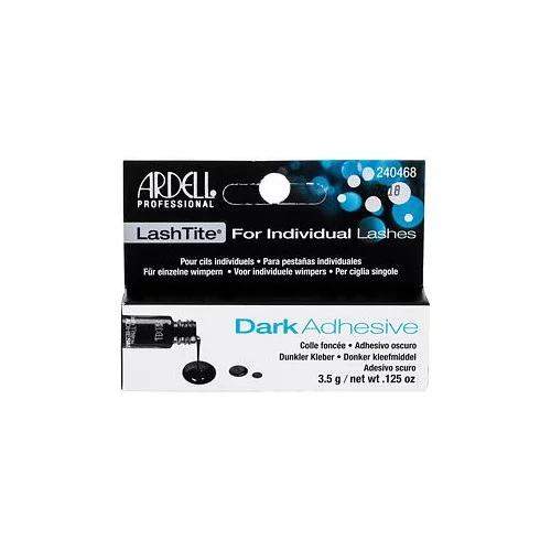 Ardell LashTite Dark Adhesive črno lepilo za trepalnice 3,5 g poškodovana škatla