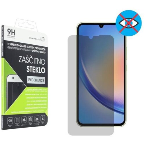 Chameleon Zaščitno steklo Excellence Privacy Glass (0,30) za Samsung Galaxy A34 Cene