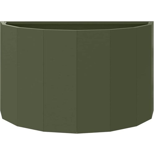 Sadilica Maslinasto zelena 60 x 30 x 35 cm Čelik Slike