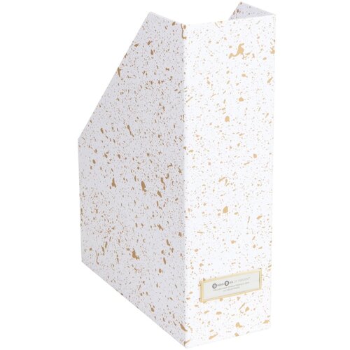 Bigso Box of Sweden Organizator za dokumente v zlati in beli barvi Estelle Slike