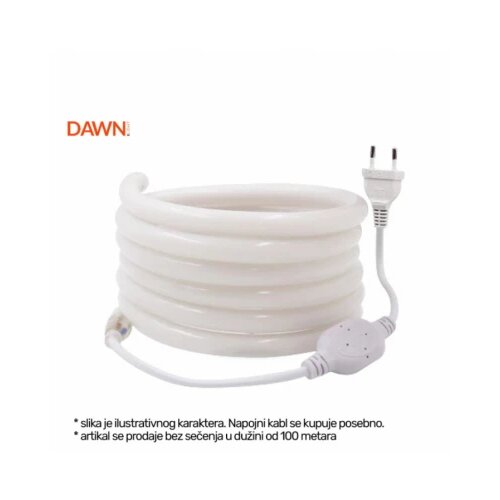  LED NEON FLEX KL-2835-120-3000K 220V IP65 (100met,7W/met, o14mm) Cene