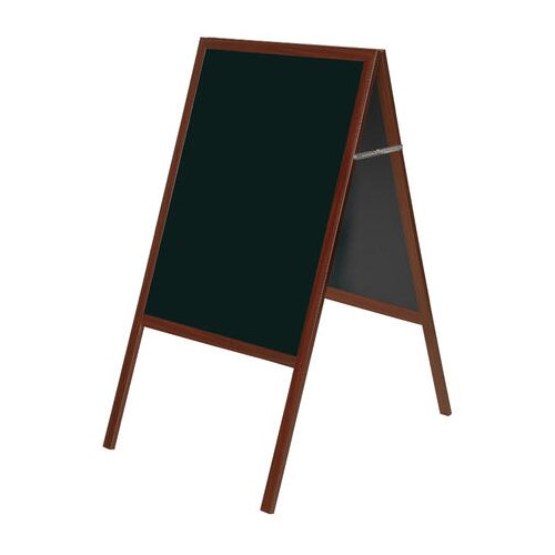 Bi-office A-tabla 60x90 cm DKT3040 črna za pisanje s kredo Slike