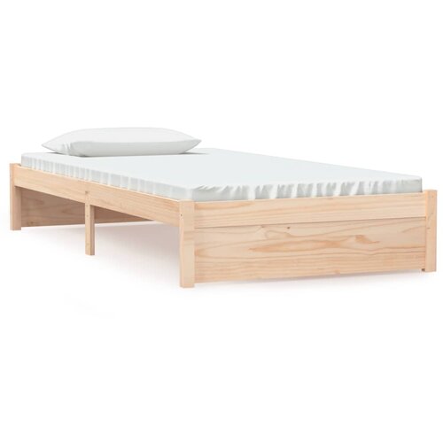 Maison Chic Posteljni okvir - Enojna postelja - Postelja za odrasle iz trdnega lesa 100x200 cm-J8689, (21771304) Cene