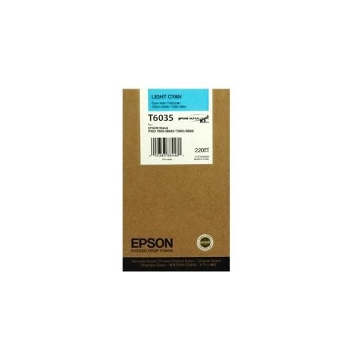 Epson Tinta T6035, ink light cya,n StylusPro 7800, 7880, C13T603500 Slike