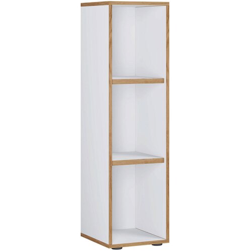 P &amp;amp; B PISARNI&amp;Scaron;KI REGAL 30/110/33 cm bela, medeni hrast Slike
