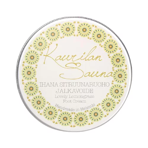 Kaurilan Sauna foot cream - lovely lemongrass