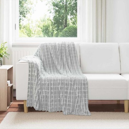  Odeja Siva 150 x 130 cm Flis, (5000288317) Cene