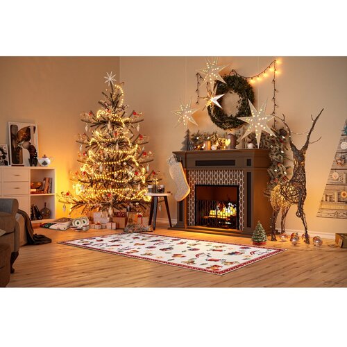 Villeroy &amp;amp; Boch Crvena staza s božićnim motivom 80x200 cm Red Christmas &amp;ndash; Slike