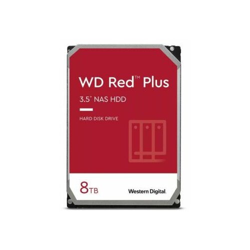 Western Digital WD 8TB RED PLUS 128MB sata 6GB/S Slike