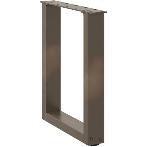  Noge za klub stolić U-oblik 2 kom Prirodni čelik 38 x (42-43) cm Čelik - Prirodna 38 x (42-43) cm 2 1 Slike