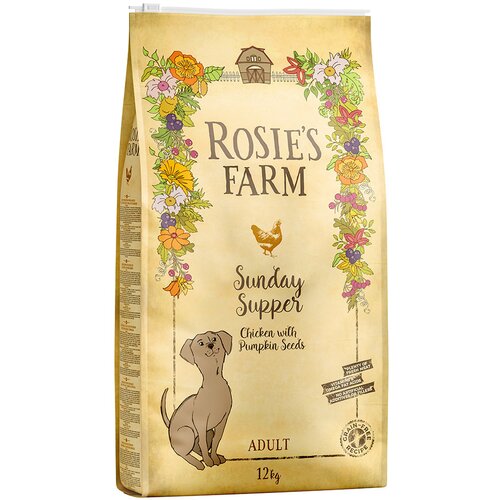 Rosie's Farm - piščanec s sladkim krompirjem in bučnimi semeni - 5 x 1 kg Cene