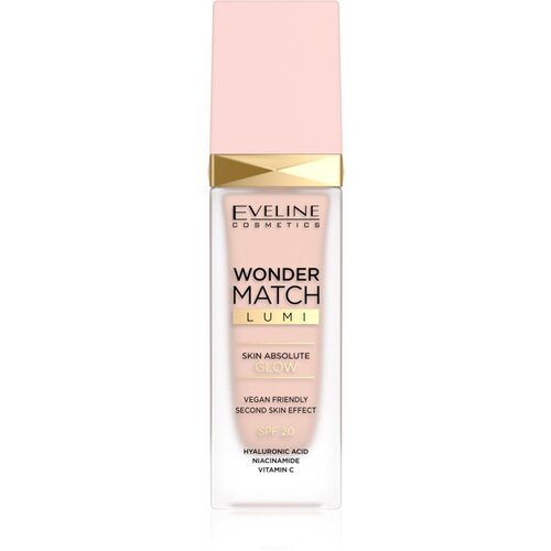 Eveline Cosmetics Wonder Match Lumi hidratantni puder s učinkom zaglađivanja SPF 20 nijansa 05 Light Neutral 30 ml Slike