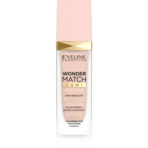 Eveline Cosmetics Wonder Match Lumi hidratantni puder s učinkom zaglađivanja SPF 20 nijansa 05 Light Neutral 30 ml