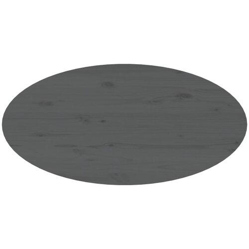  Stolić za kavu sivi 80 x 40 x 35 cm od masivne borovine Slike