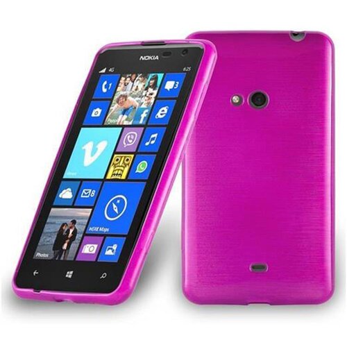 Cadorabo Ohi&scaron;je, združljiv z Nokia v Pink - Za&scaron;čitni pokrov, narejen iz prilagodljivega silikona TPU v bru&scaron;enem dizajnu, (20567873) Cene