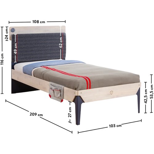  TRIO LINE KREVET(100x200 cm) Slike