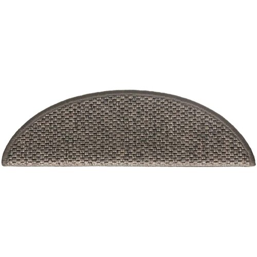  Samoljepljivi otirači za stepenice 15 kom 56x17x3 cm sivi/bež Slike